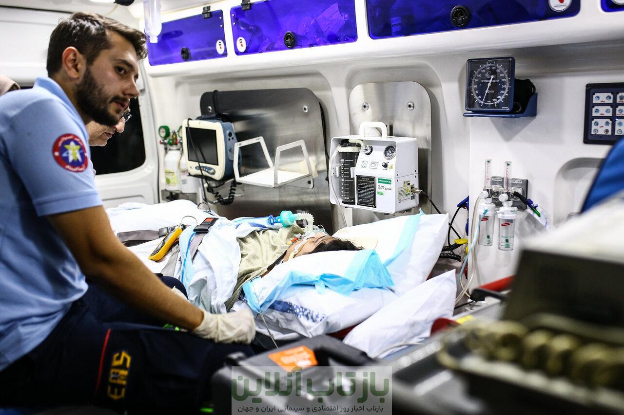 تصاویر انتقال صابر کاظمی به ایران